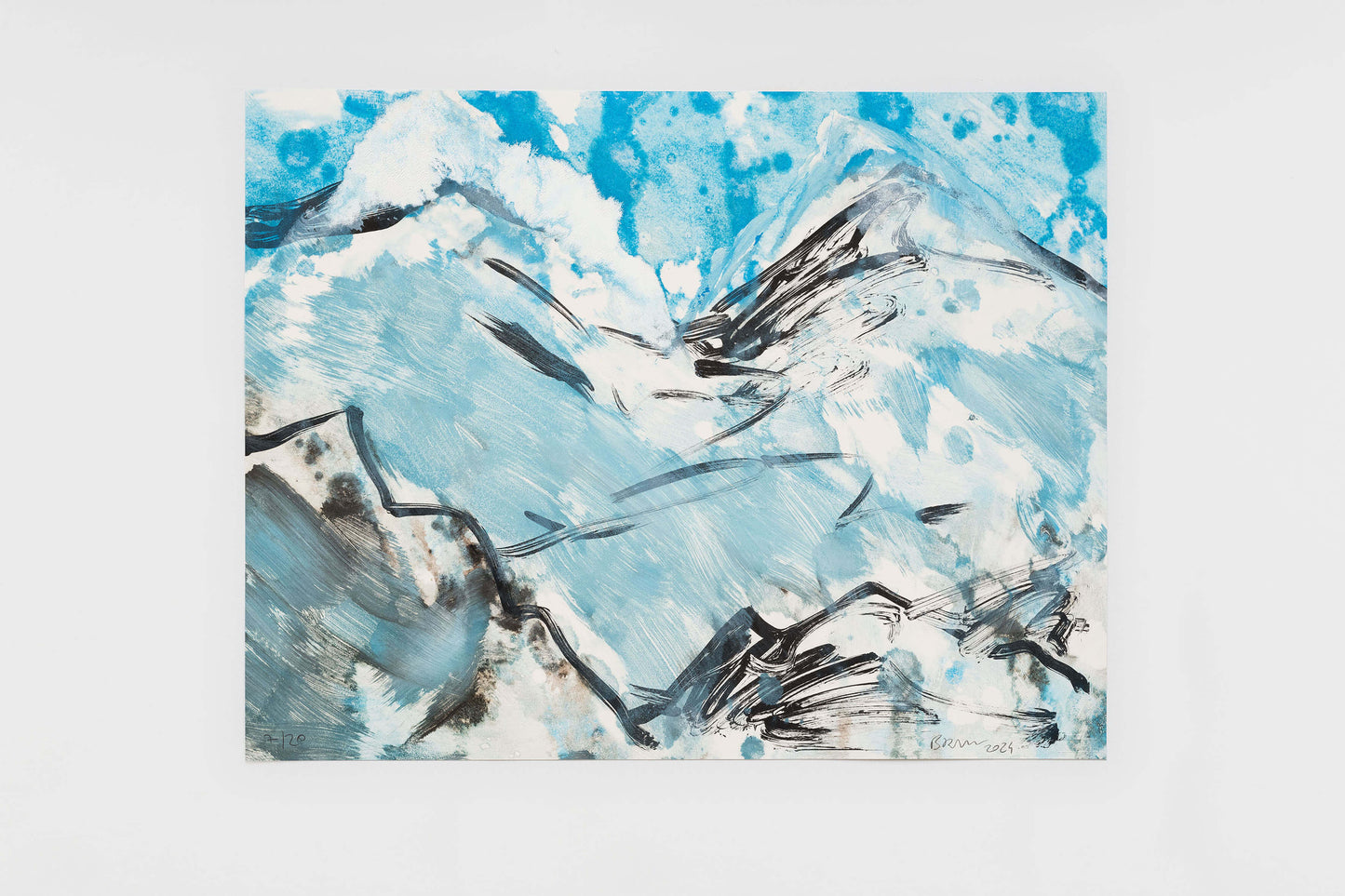 Herbert Brandl - Untitled (Serie 2)