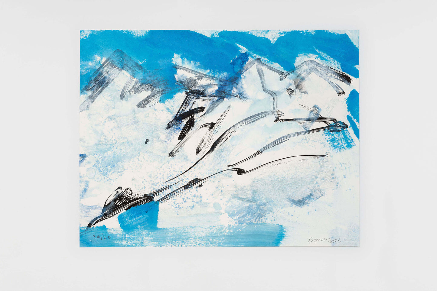 Herbert Brandl - Untitled (Serie 3)