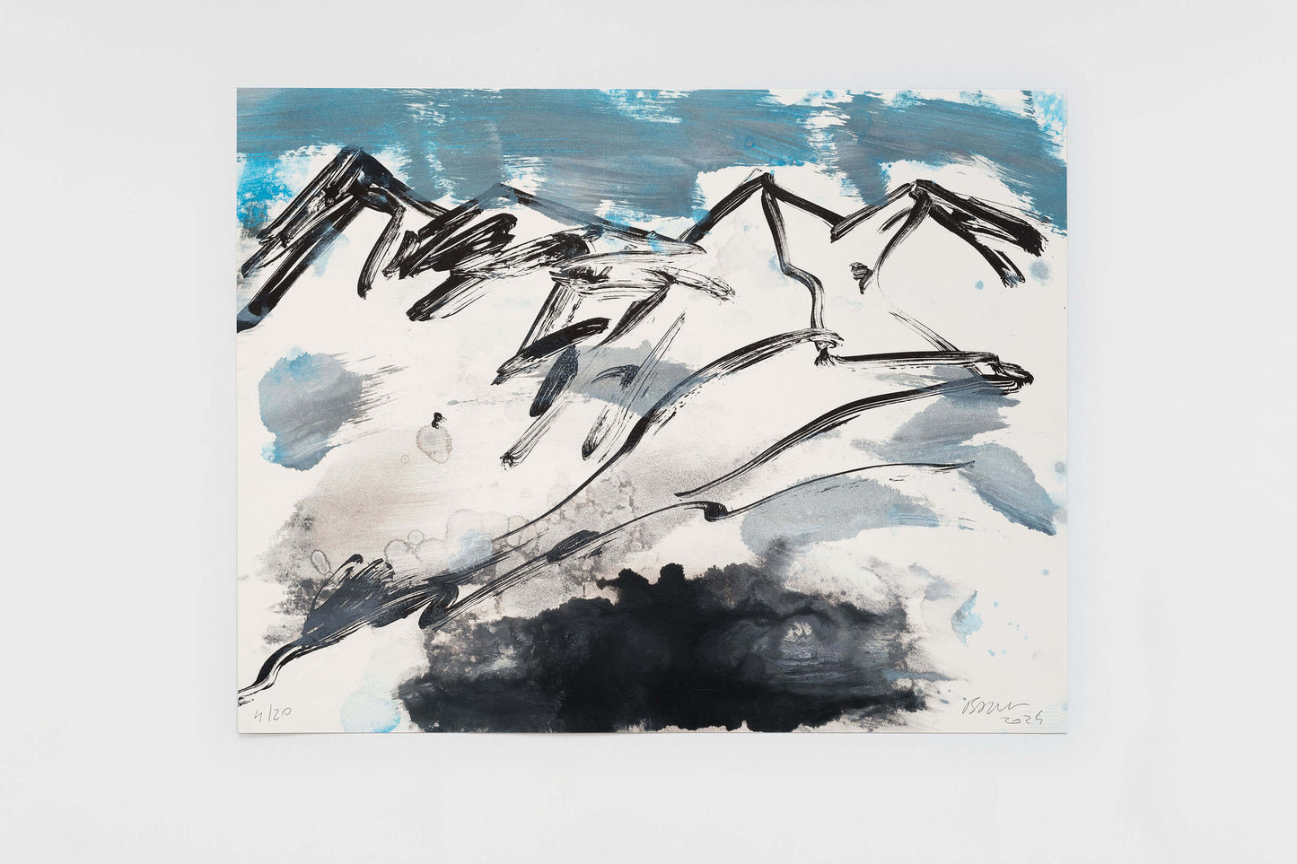 Herbert Brandl - Untitled (Serie 3)