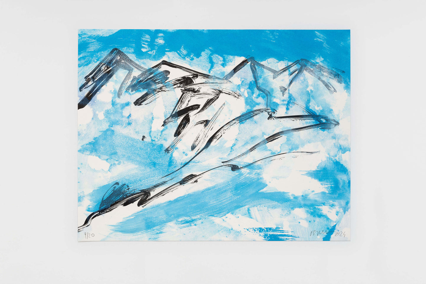 Herbert Brandl - Untitled (Serie 3)