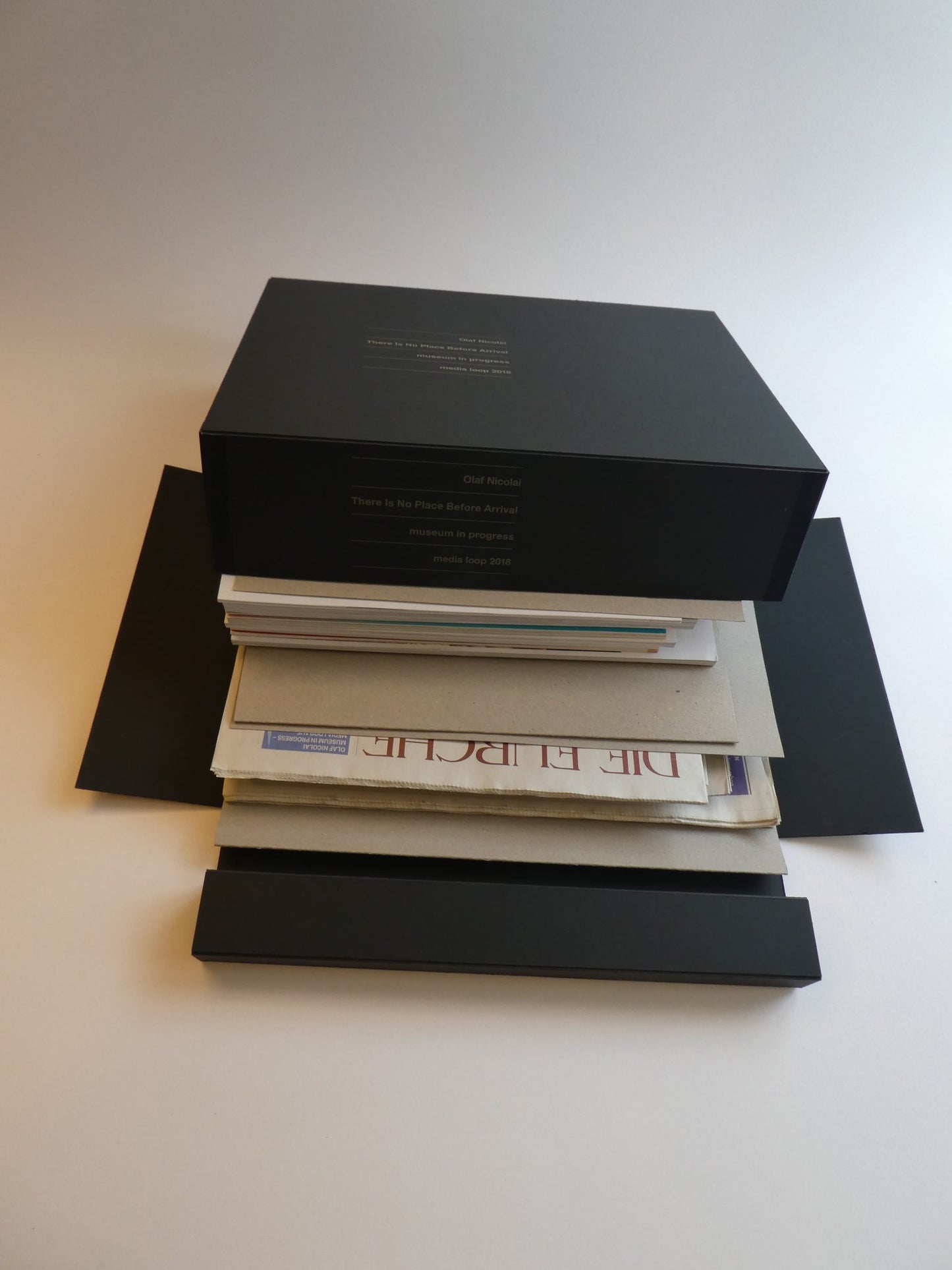 Olaf Nicolai - There is no place before arrival