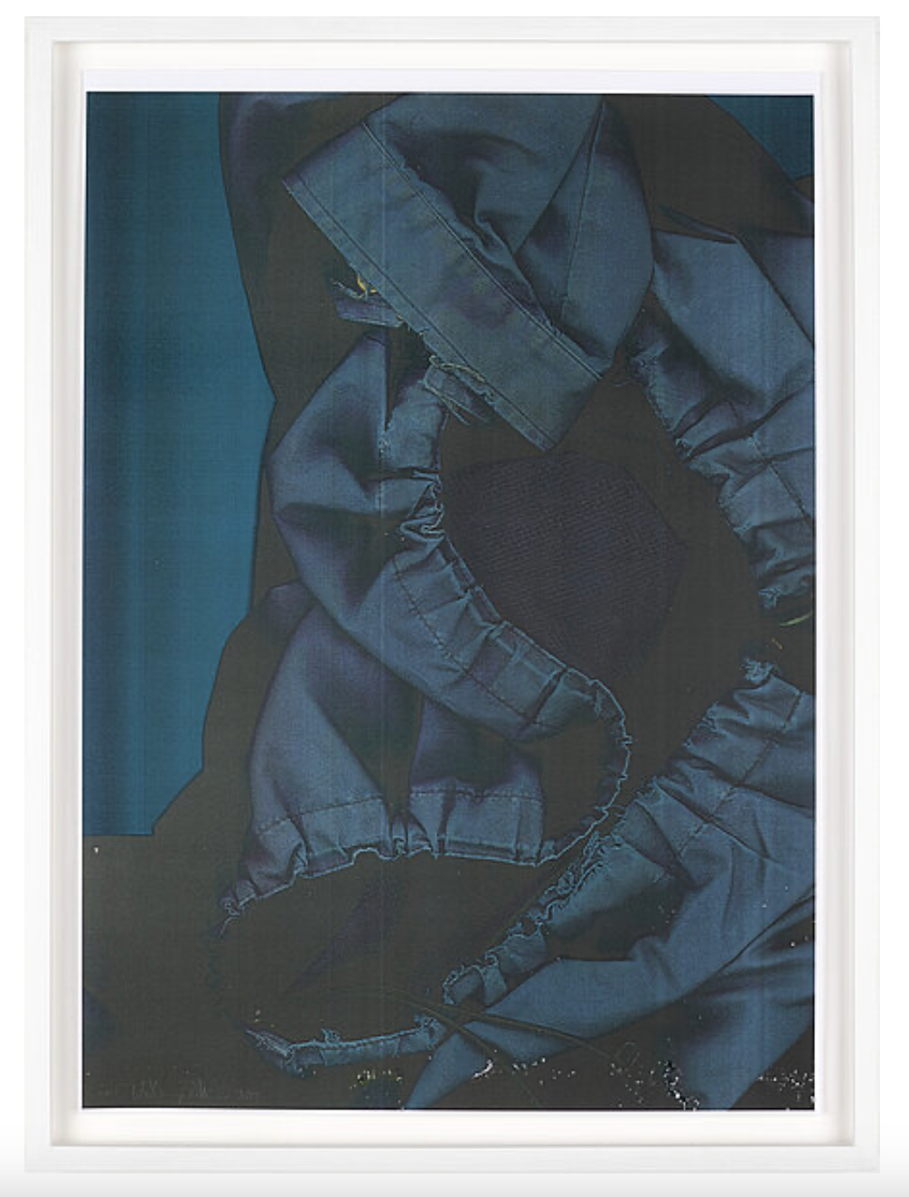 Wolfgang Tillmans
Around Ten Years Around Me
2022
Laser colour photocopy on paper, white frame with museum glass, each unique
46,2 x 33,9 cm (framed)
Ed 159
Signed and numbered on the front