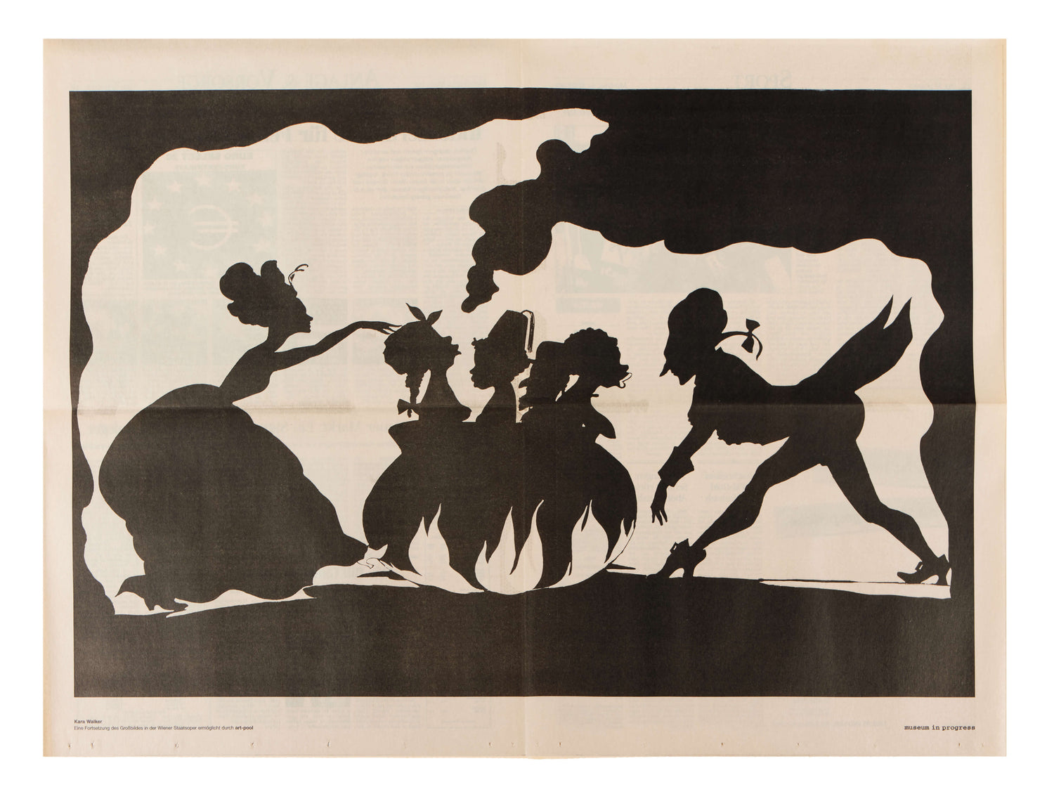 Kara WALKER VIENNA STATE OPERA MUSEUM IN PROGRESS