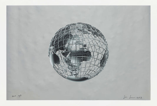 Peter Kogler - Untitled (globe)