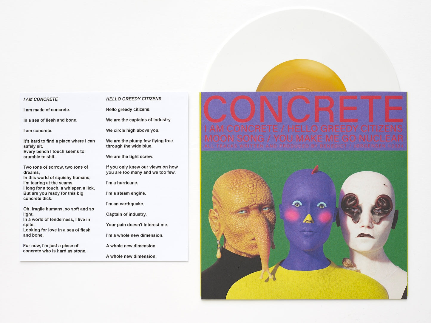 CONCRETE (Will Benedict and Stefan Jørgensen) - I AM CONCRETRE EP