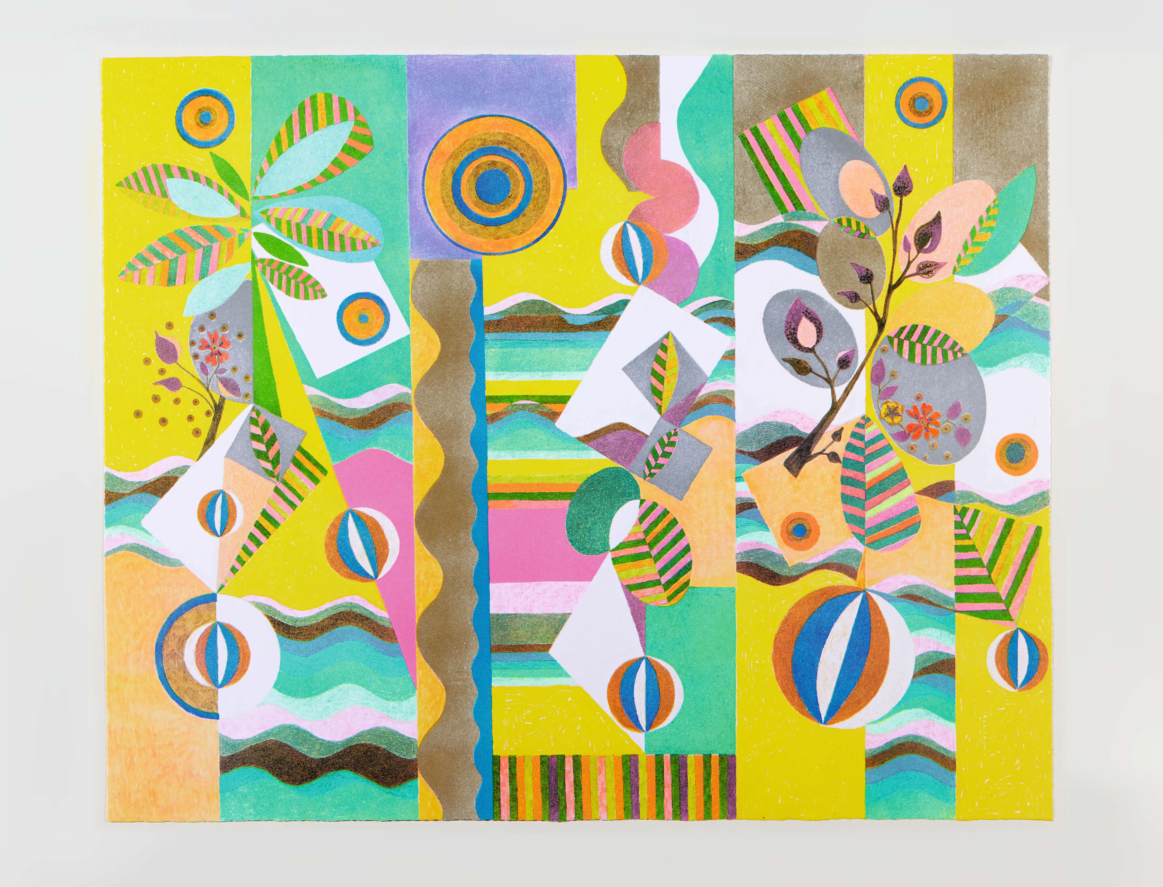Beatriz Milhazes - Pink Sunshine – and the editions