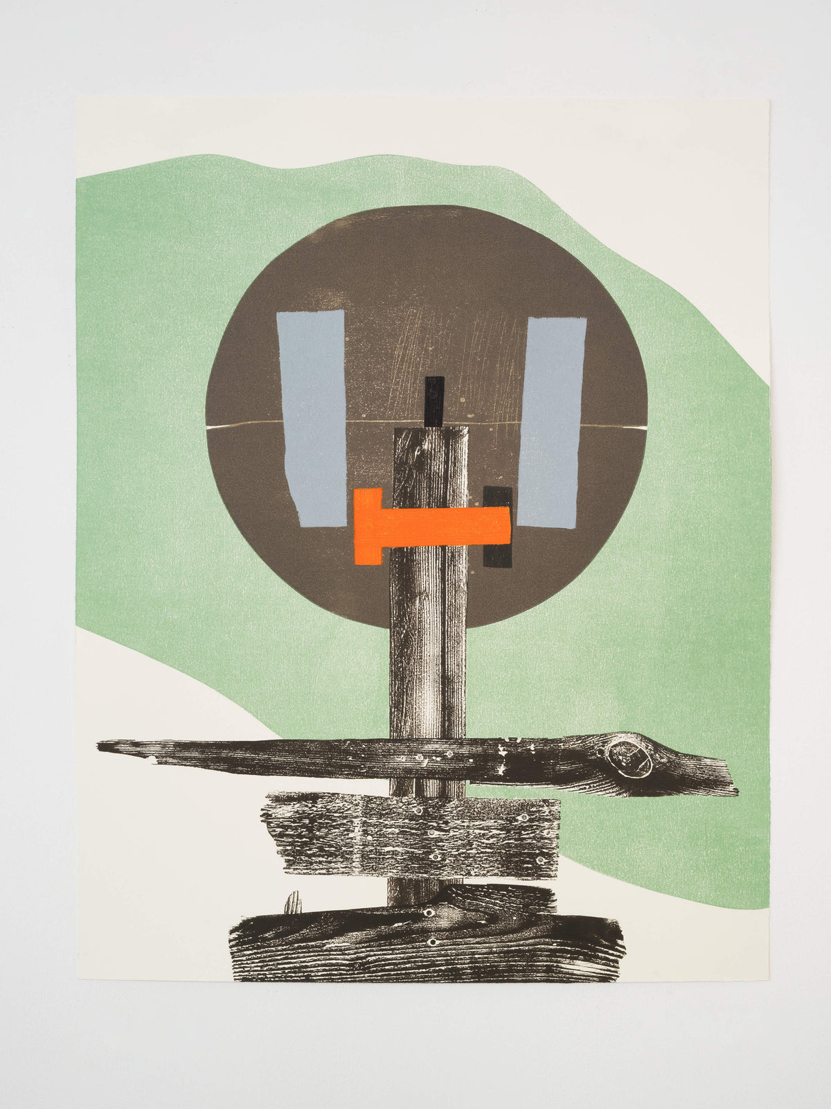 El Anatsui XOHANAMI – Head, 2026
Woodcut print on Hahnemühle paper, Limited edition, signed and numbered, version 2, mint background
