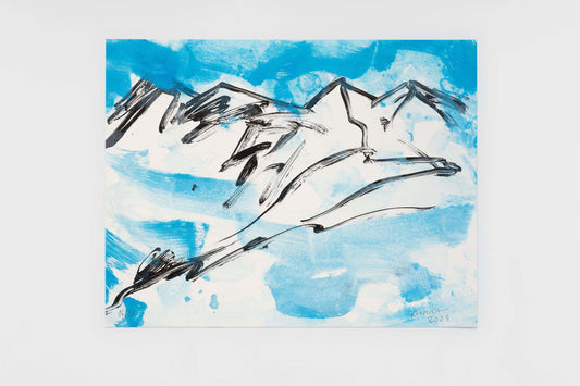 Herbert Brandl - Untitled (Serie 3)