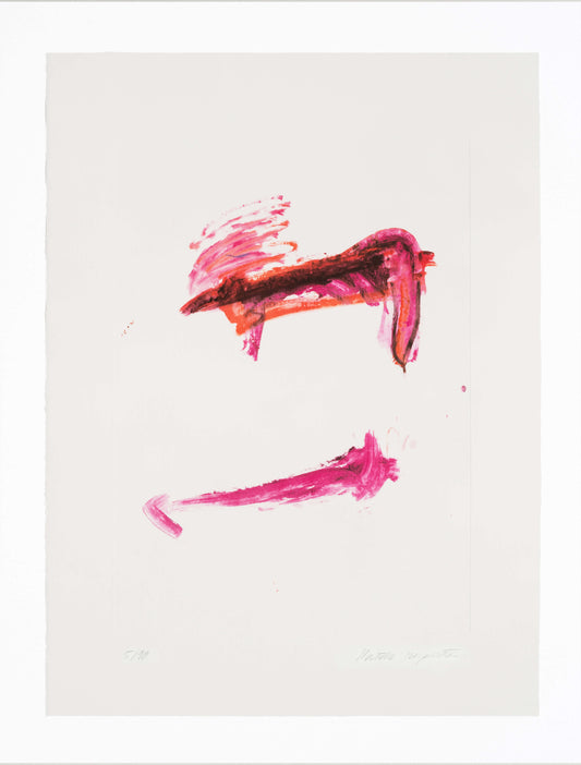 Martha Jungwirth
Bedrohlich, aber heiter 
2024
Lithography, unframed
80 x 60 cm
Ed 90
signed and numbered