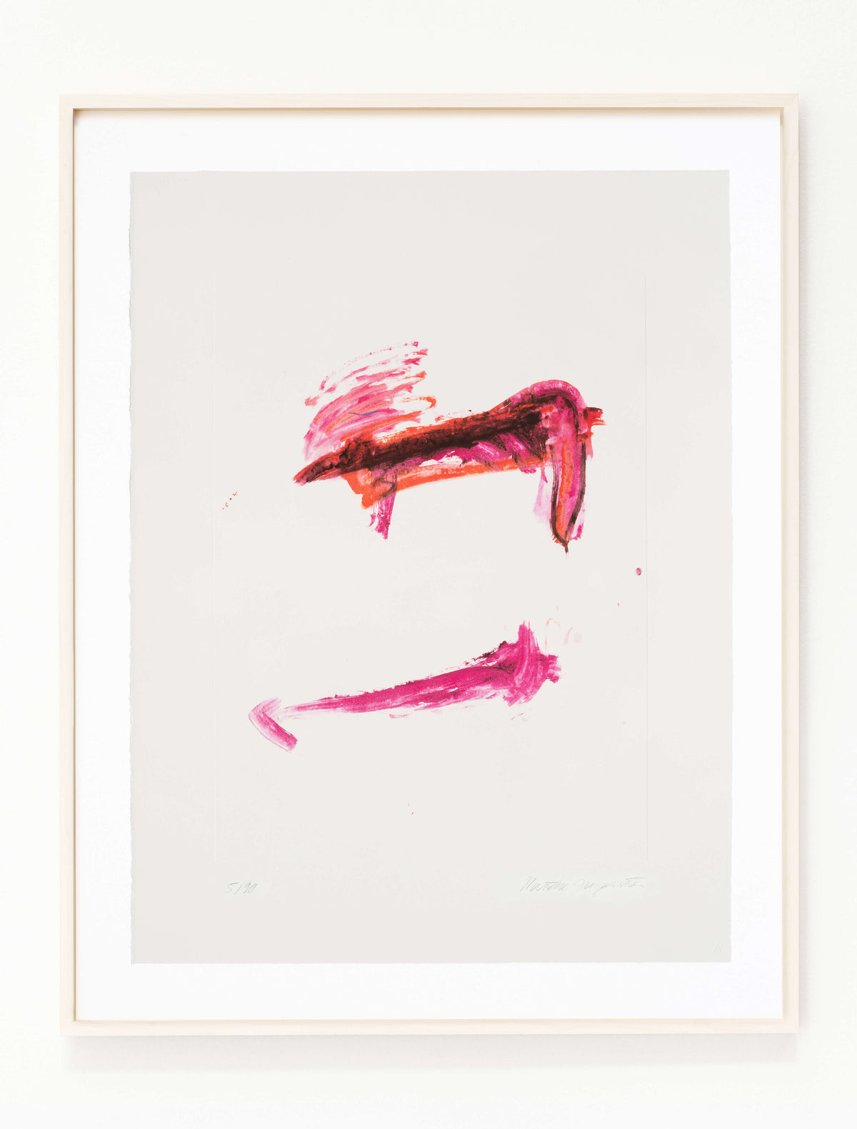 Framed Picture of Martha Jungwirth
Bedrohlich, aber heiter 
2024
Lithography, unframed
80 x 60 cm
Ed 90
signed and numbered