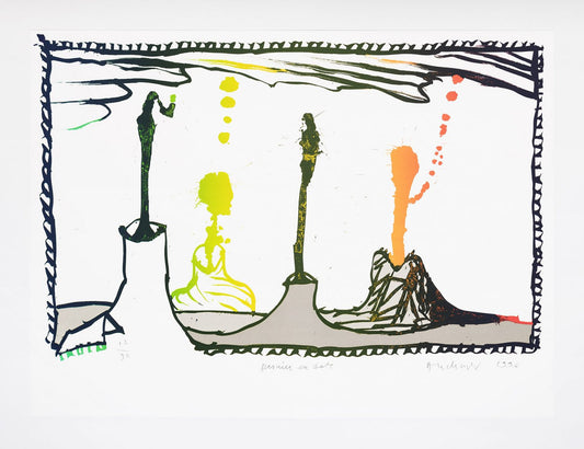 Pierre Alechinsky dernier en date limited edition lithography