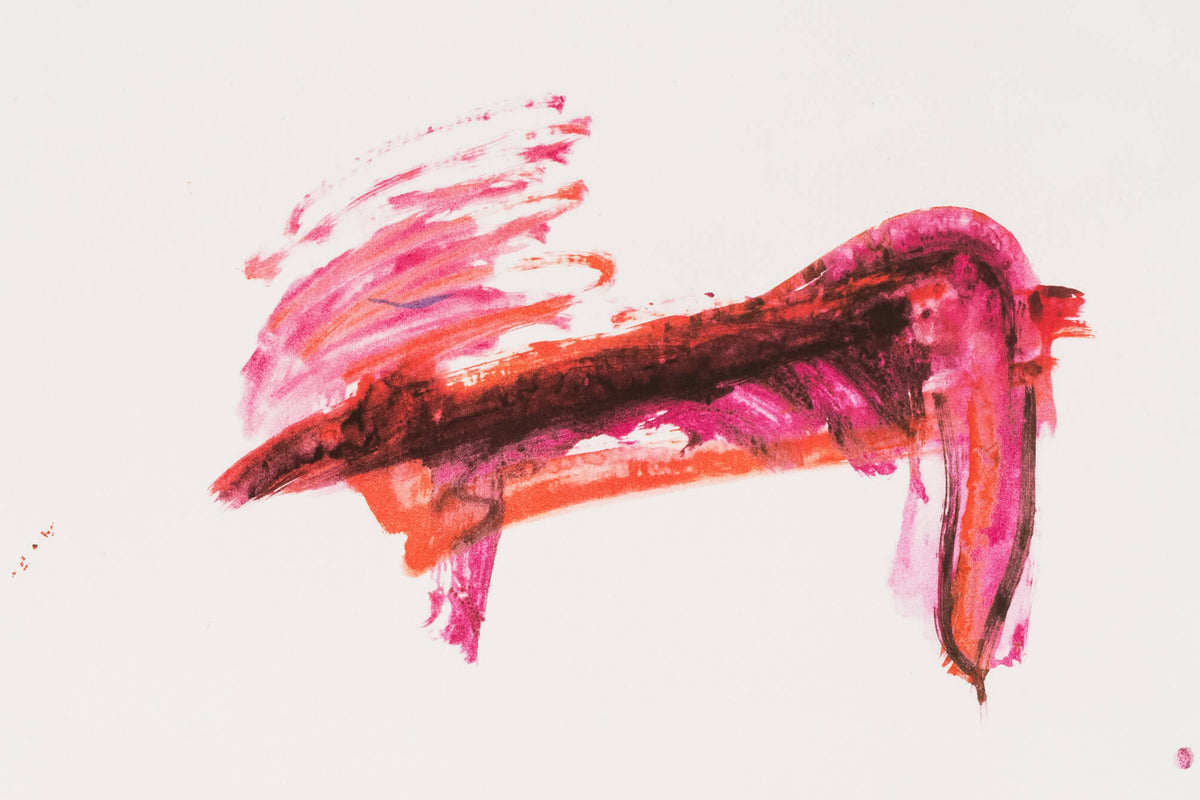 detail of Martha Jungwirth
Bedrohlich, aber heiter 
2024
Lithography, unframed
80 x 60 cm
Ed 90
signed and numbered