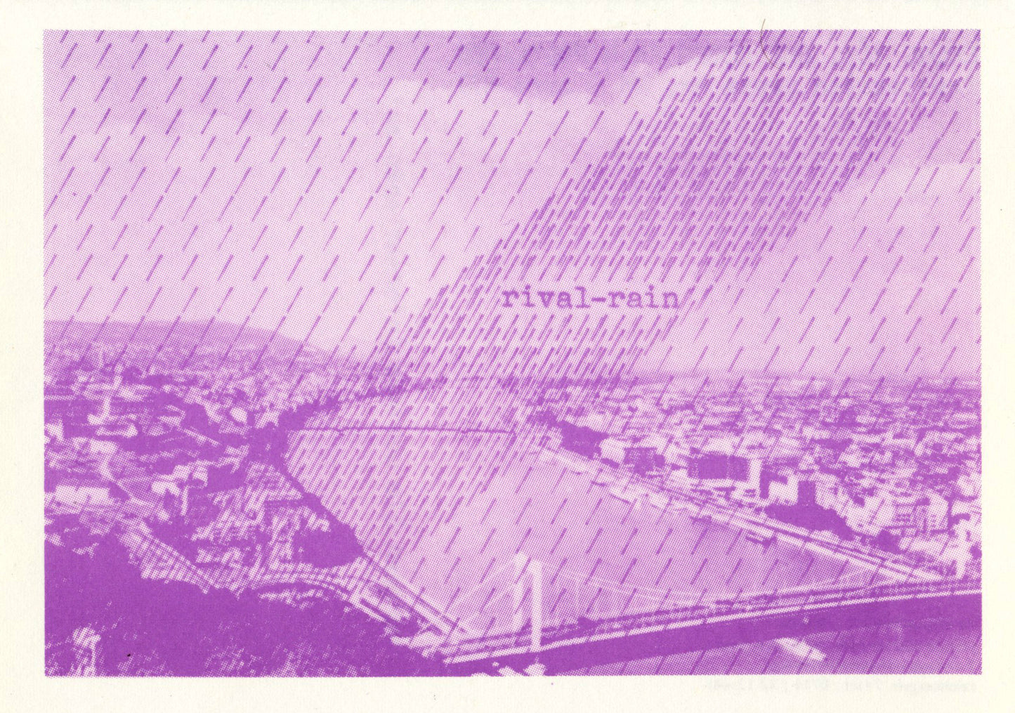 Endre Tót  -  One Dozen Rain Postcards